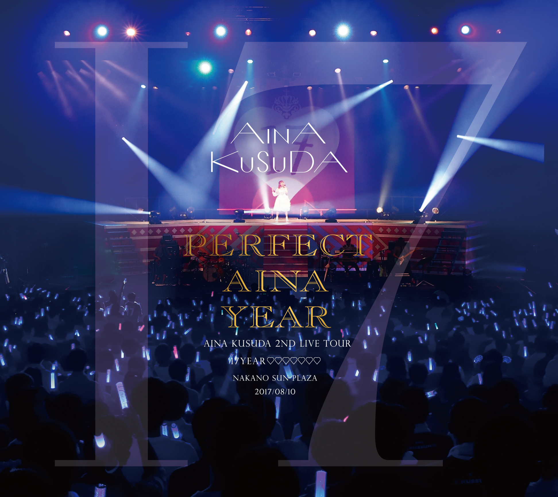 【直筆サイン入りジャケット】PERFECT AINA YEAR  2nd LIVE TOUR ’17 YEAR♡♡♡♡♡♡♡  @Nakano Sunplaza 20170810